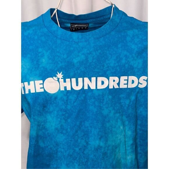Nice men The Hundreds Vintage Forever Bar Logo Graphic T-Shirt (medium ; blue) s - Picture 5 of 6